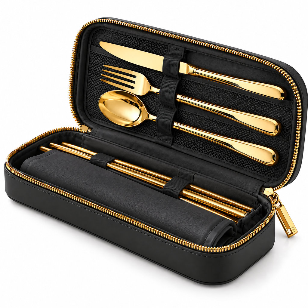 dovelyna™ Portable Dining Cutlery Case
