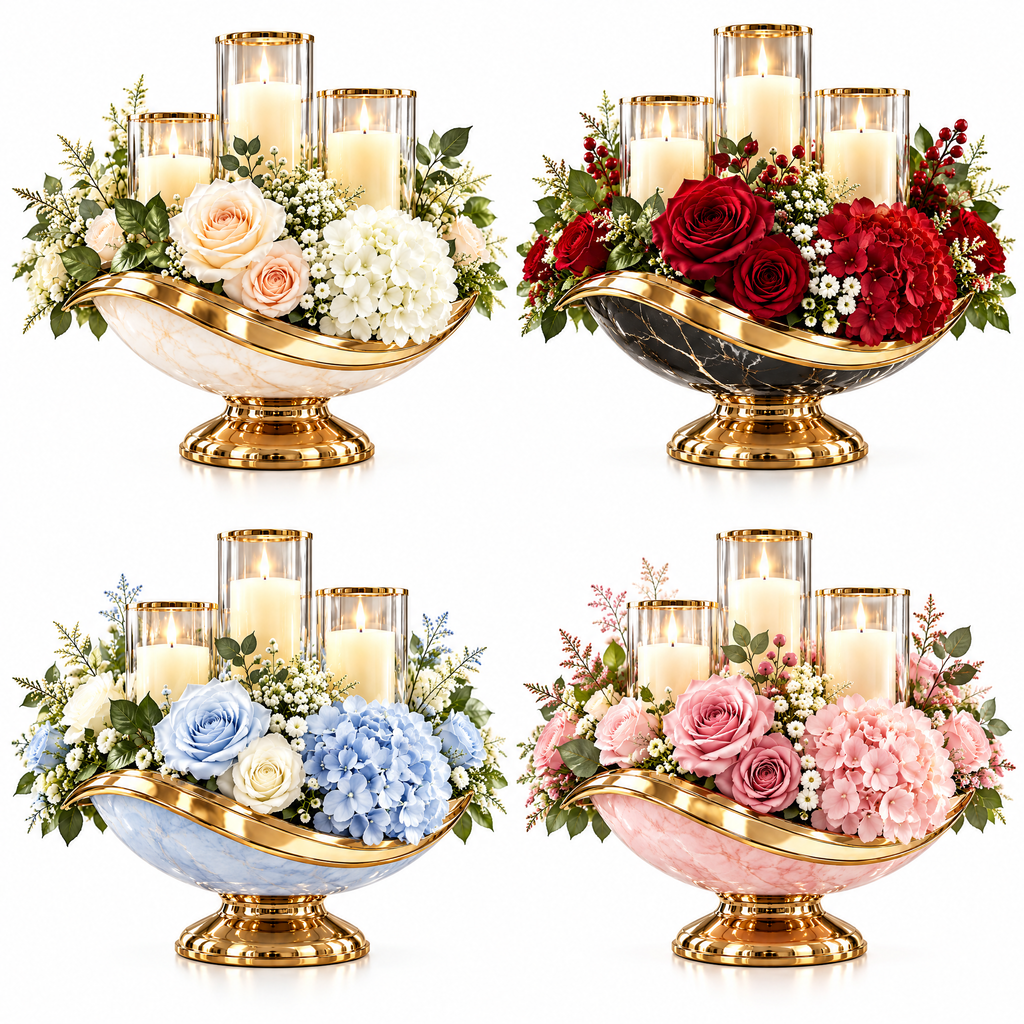dovelyna™ Luxury Table Centerpiece Decoration