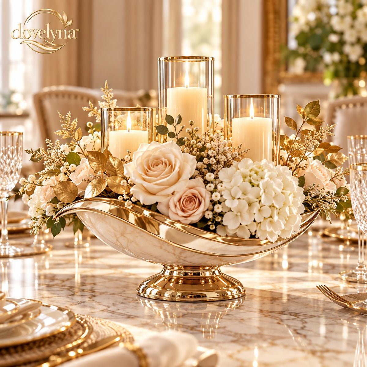 lovelyora™ Luxury Table Centerpiece Decoration