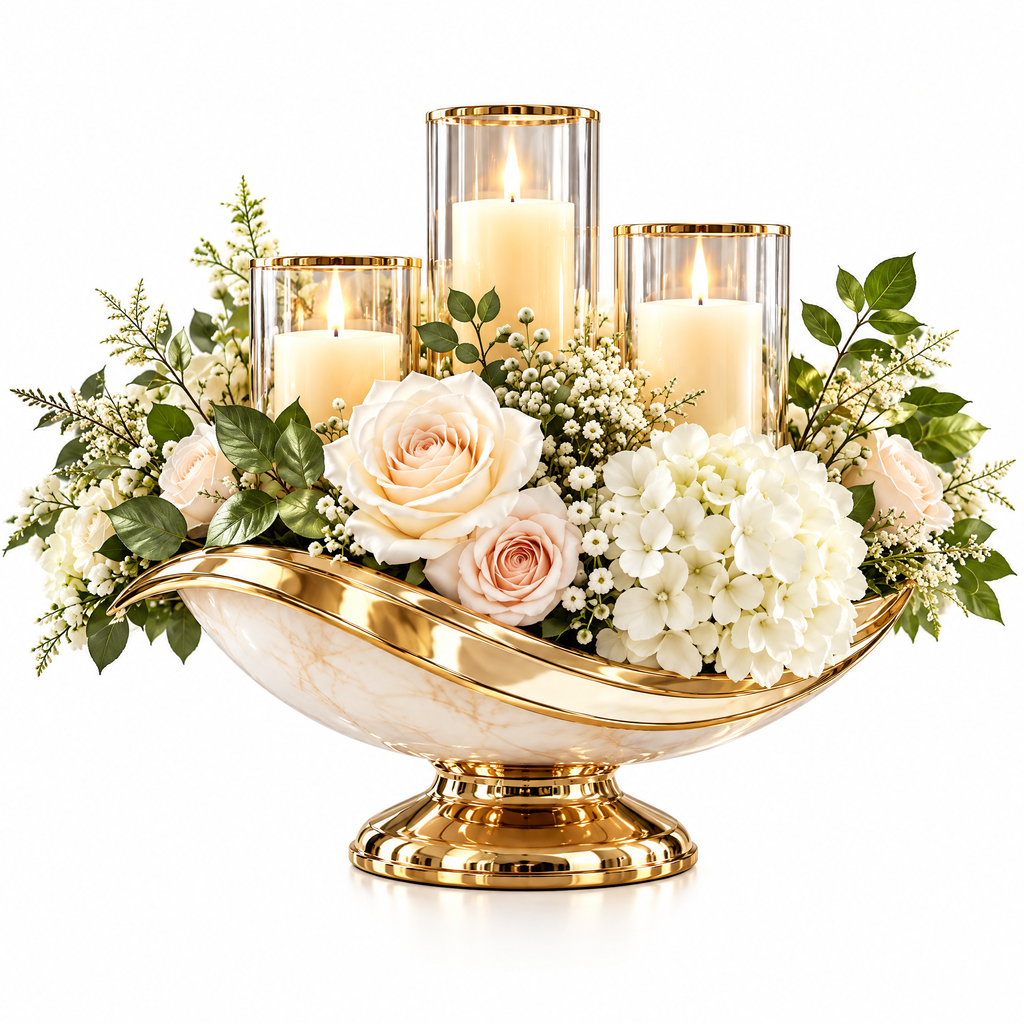 dovelyna™ Luxury Table Centerpiece Decoration