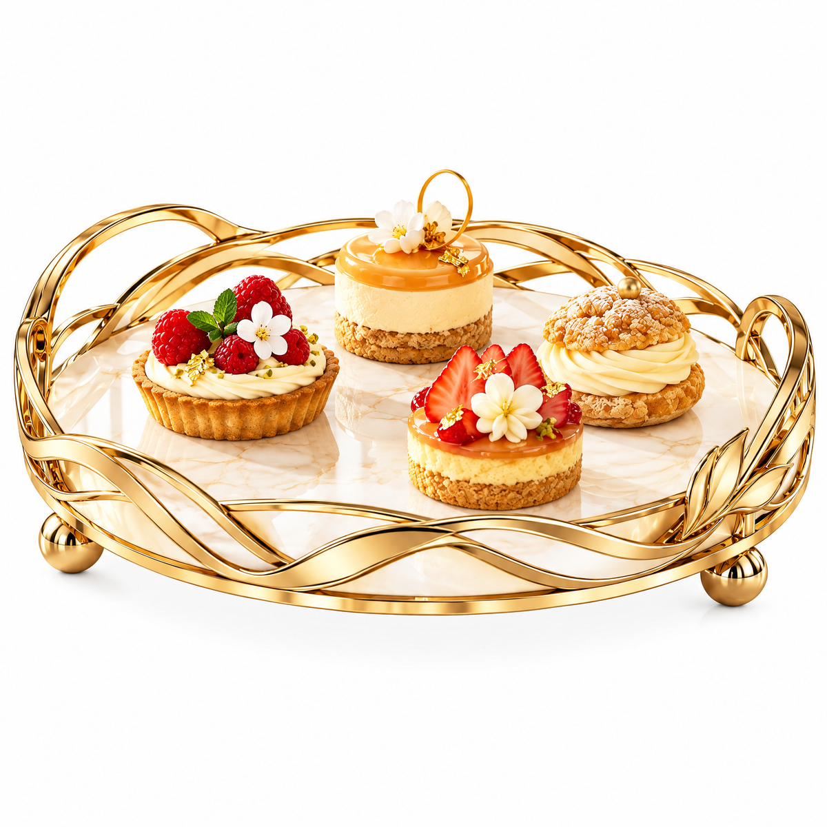 lovelyora™ Dessert Serving Tray