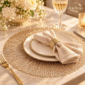 dovelyna™ Luxury Woven Table Placemats