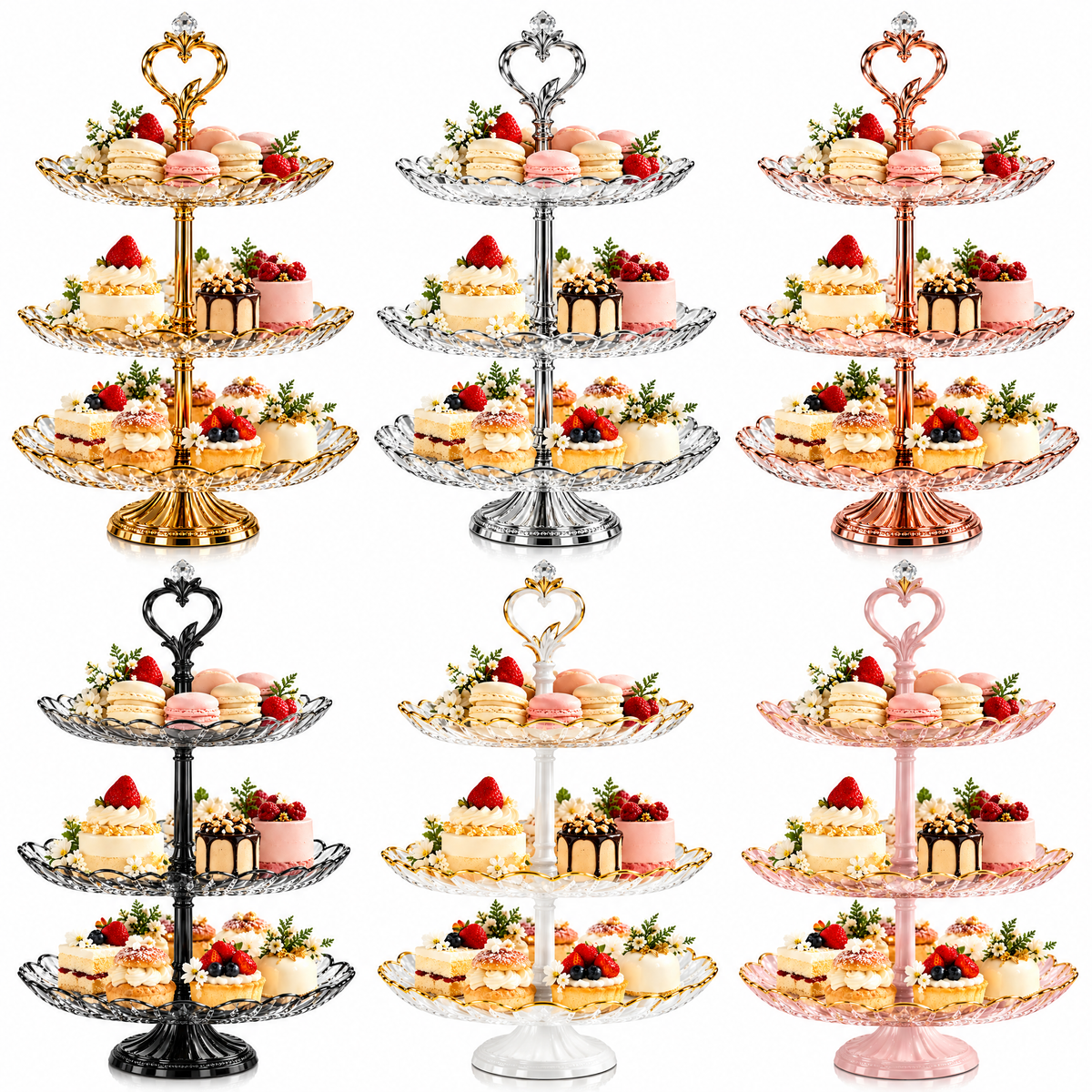 dovelyna™ Three Tier Dessert Display Stand